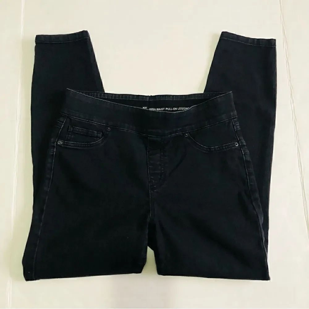 New York & Co NYC Black Denim leggings (M)